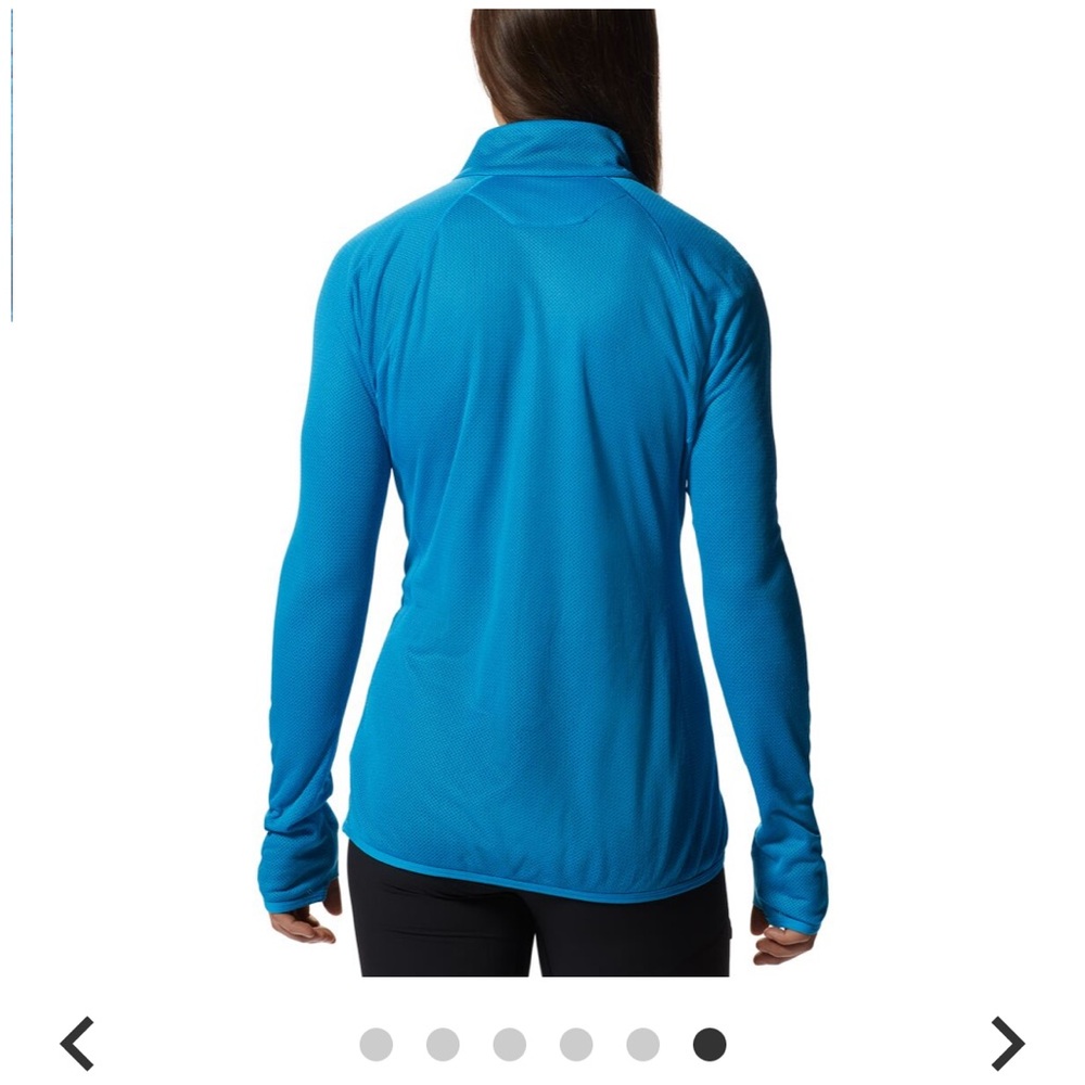 Grey small Mountain Hardwear
AirMesh 1/2-Zip Top - Women's - Picture 6 of 6